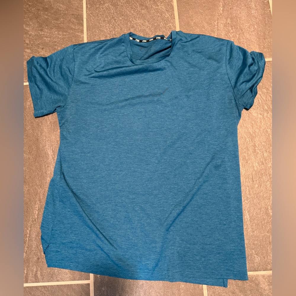 Zyia Blue Short Sleeve T-Shirt